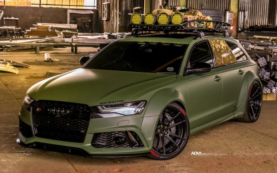 Audi RS6 Avant by RACE! on ADV.1 Wheels (ADV5.2 M.V2 SL) '2018